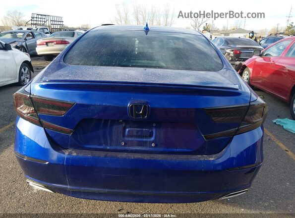 1HGCV2F39JA046841 2018 HONDA ACCORD Blue 