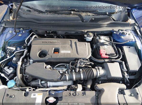 1HGCV2F39JA046841 2018 HONDA ACCORD Blue 