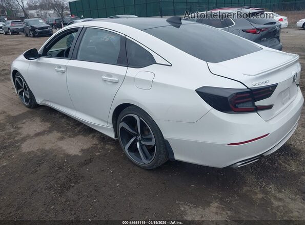 1HGCV2F39KA031466 2019 HONDA ACCORD Белый 