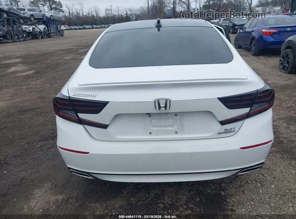 1HGCV2F39KA031466 2019 HONDA ACCORD Белый 