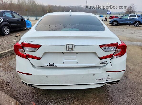 1HGCV2F90NA006481 2022 HONDA ACCORD White Widok z tyłu