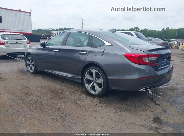 1HGCV2F92KA007241 2019 HONDA ACCORD Gray Задня ліва чверть