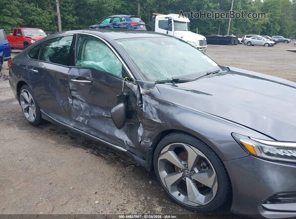 1HGCV2F92KA007241 2019 HONDA ACCORD Gray Вид спереду
