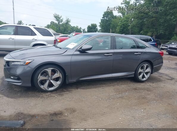 1HGCV2F92KA007241 2019 HONDA ACCORD Gray Панорамний вид салону 360°