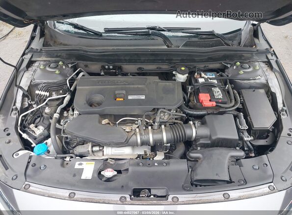 1HGCV2F92KA007241 2019 HONDA ACCORD Gray Вид ззаду