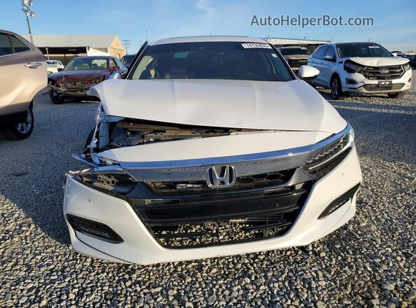 1HGCV2F92KA036397 2019 HONDA ACCORD White 