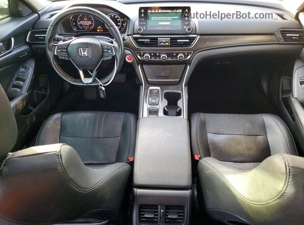 1HGCV2F92KA036397 2019 HONDA ACCORD White 