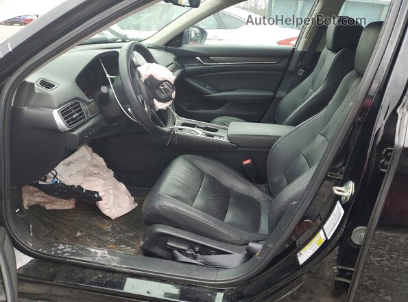 1HGCV2F95KA029931 2019 HONDA ACCORD Black 