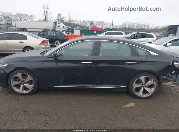 1HGCV2F96JA041911 2018 HONDA ACCORD Черный Панорамный вид салона 360°