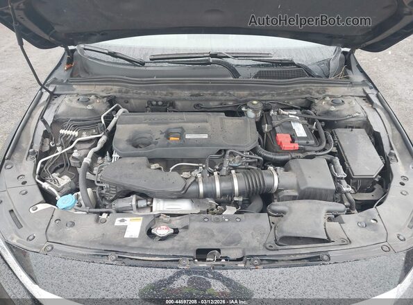 1HGCV2F96JA041911 2018 HONDA ACCORD Черный Вид сзади