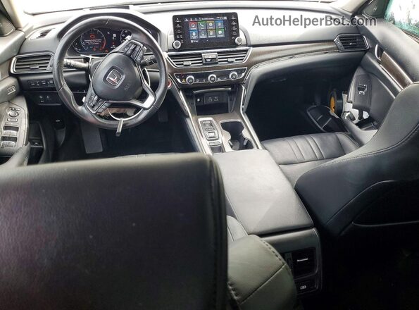 1HGCV2F96MA011621 2021 HONDA ACCORD Белый Вид панели приборов