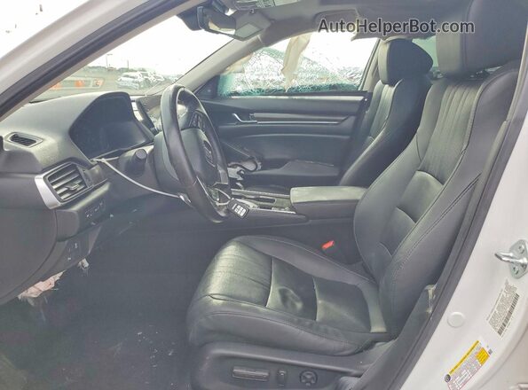 1HGCV2F96MA011621 2021 HONDA ACCORD Белый Вид салона спереди
