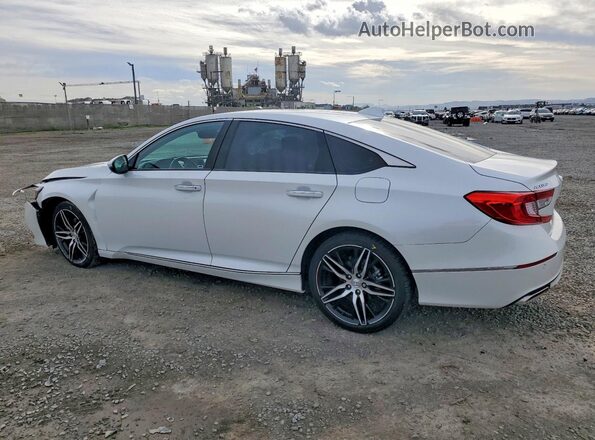 1HGCV2F96MA011621 2021 HONDA ACCORD Белый Задняя левая четверть