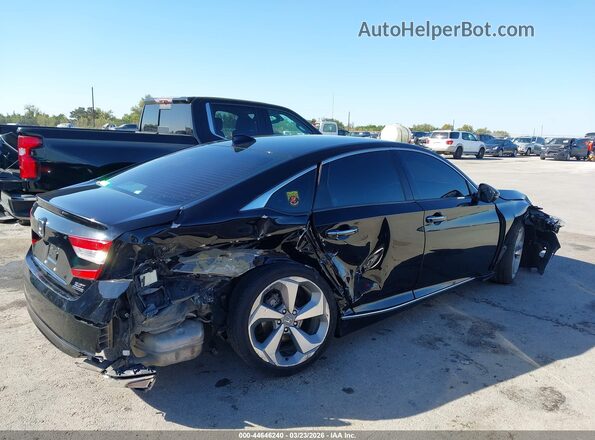 1HGCV2F98KA009608 2019 HONDA ACCORD Black Front view