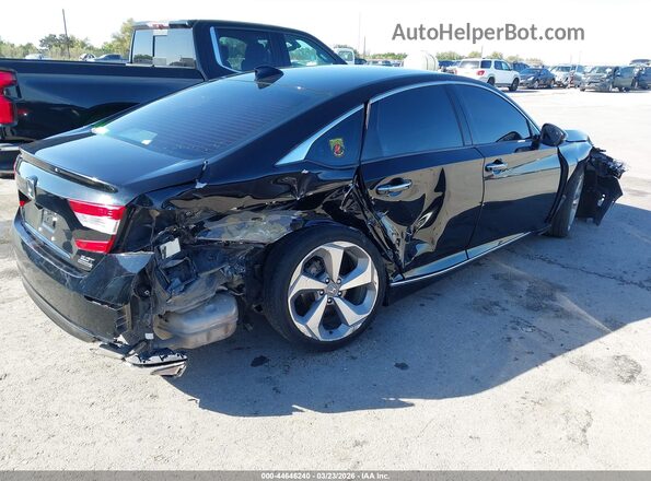 1HGCV2F98KA009608 2019 HONDA ACCORD Black Rear right