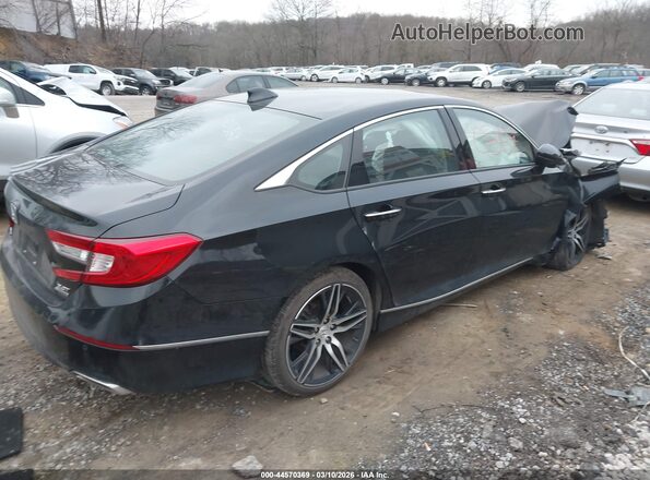 1HGCV2F99MA030793 2021 HONDA ACCORD Black Trasero derecho