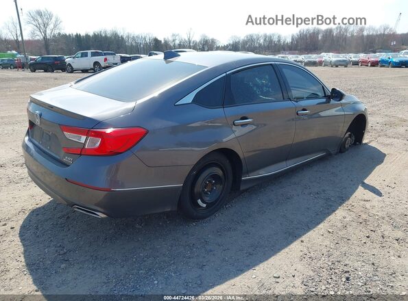 1HGCV2F9XKA009111 2019 HONDA ACCORD Gray Հետևի աջ