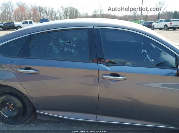 1HGCV2F9XKA009111 2019 HONDA ACCORD Gray 