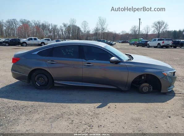 1HGCV2F9XKA009111 2019 HONDA ACCORD Gray Սալոնի հետևի տեսք