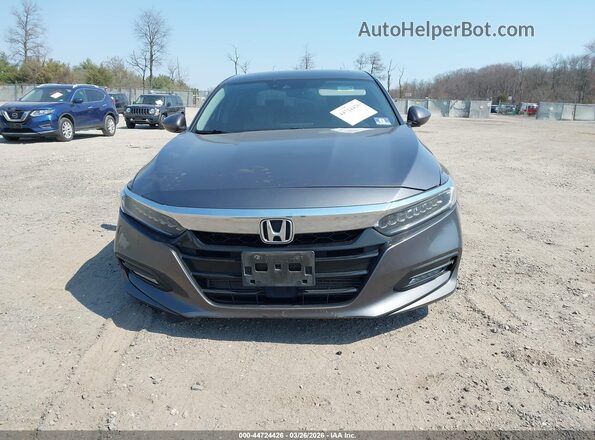 1HGCV2F9XKA009111 2019 HONDA ACCORD Gray Սարքավորումների վահանակի տեսք