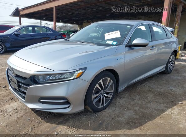 1HGCV3F15KA009355 2019 HONDA ACCORD Gray Front left
