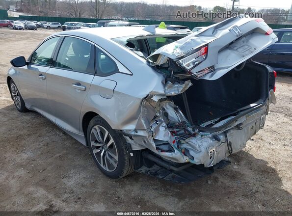 1HGCV3F15KA009355 2019 HONDA ACCORD Gray Rear left