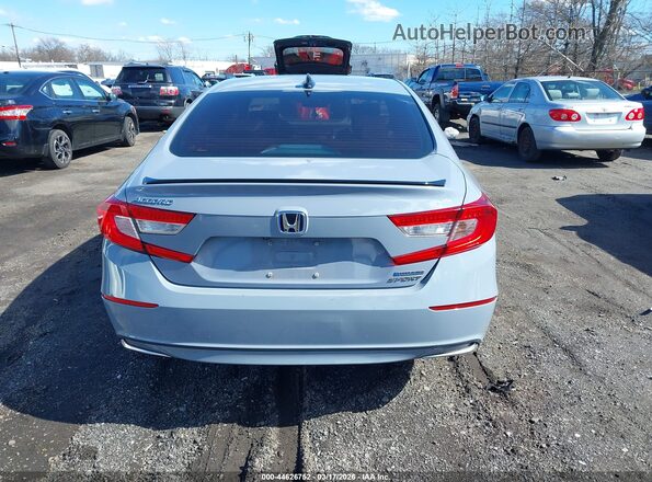 1HGCV3F22NA000867 2022 HONDA ACCORD HYBRID Gray 