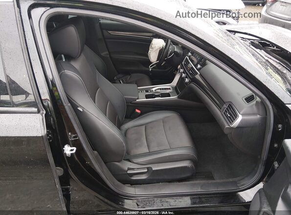 1HGCV3F23NA006368 2022 HONDA ACCORD Black Սալոնի դիմացի տեսք