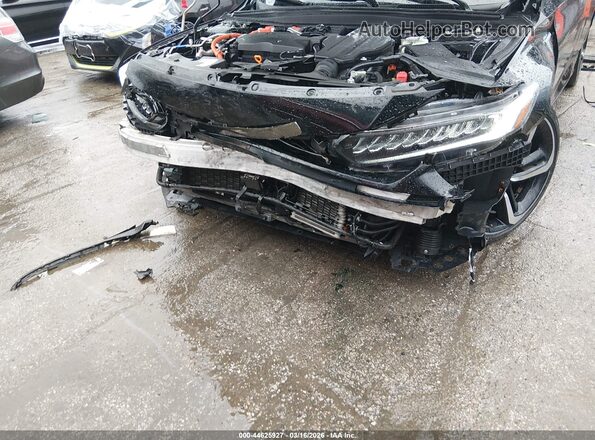 1HGCV3F23NA006368 2022 HONDA ACCORD Black Դիմացի տեսք