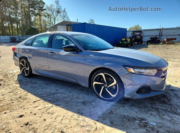 1HGCV3F24NA045549 2022 HONDA ACCORD Gray 