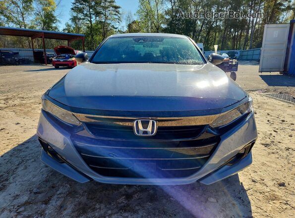 1HGCV3F24NA045549 2022 HONDA ACCORD Gray 