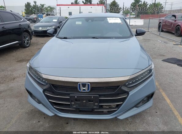 1HGCV3F29NA018654 2022 HONDA ACCORD Gray Instrument cluster view