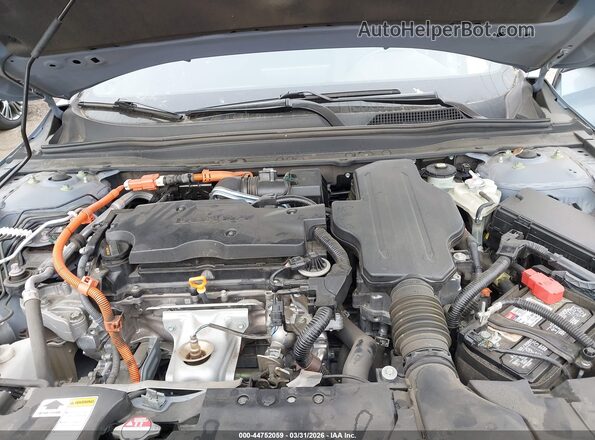 1HGCV3F29NA018654 2022 HONDA ACCORD Gray Rear view