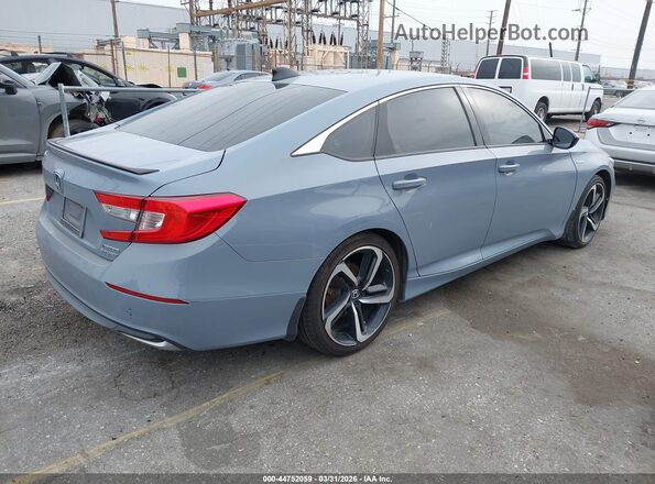 1HGCV3F29NA018654 2022 HONDA ACCORD Gray Rear right