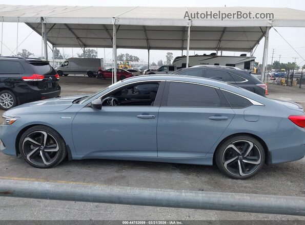 1HGCV3F29NA018654 2022 HONDA ACCORD Gray 360 interior view