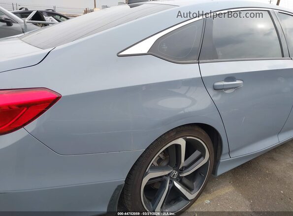 1HGCV3F29NA018654 2022 HONDA ACCORD Gray Front view