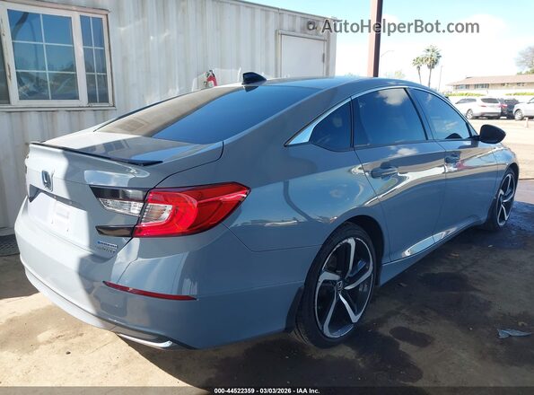 1HGCV3F29NA037687 2022 HONDA ACCORD Gray Задня права чверть