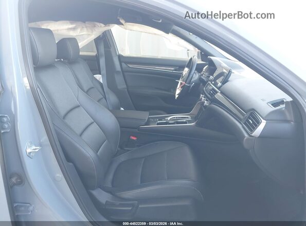1HGCV3F29NA037687 2022 HONDA ACCORD Gray Вид салону спереду