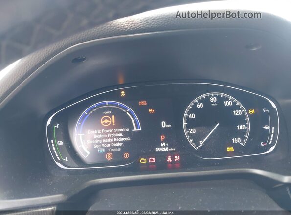 1HGCV3F29NA037687 2022 HONDA ACCORD Gray Вид задніх сидінь