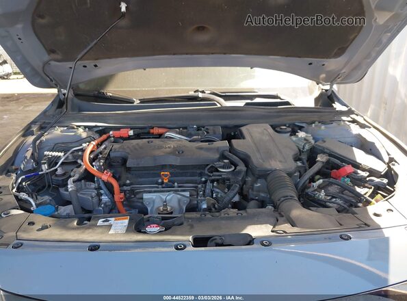 1HGCV3F29NA037687 2022 HONDA ACCORD Gray Вид ззаду