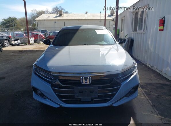 1HGCV3F29NA037687 2022 HONDA ACCORD Gray Вид щитка приладів