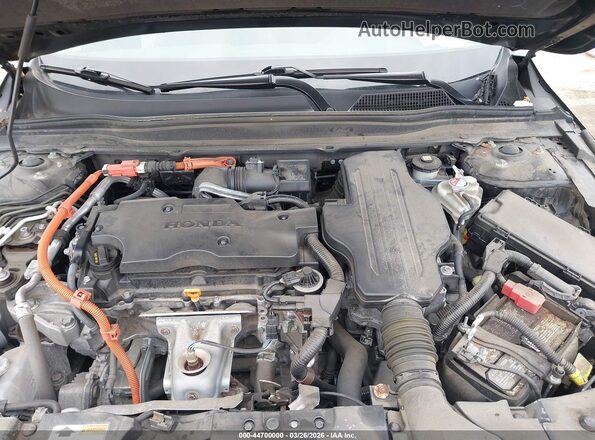 1HGCV3F2XNA043921 2022 HONDA ACCORD Черный Вид сзади