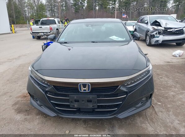 1HGCV3F2XNA043921 2022 HONDA ACCORD Черный Вид задней части салона