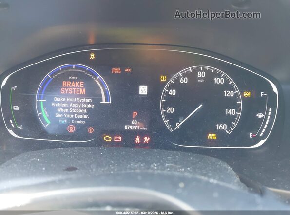 1HGCV3F43LA001931 2020 HONDA ACCORD HYBRID Blue 