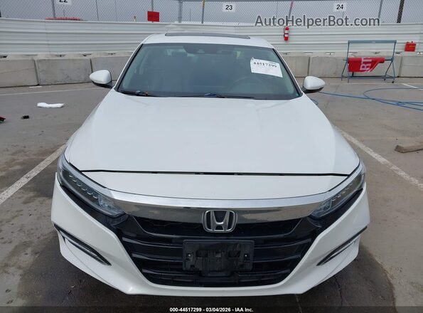 1HGCV3F51KA005466 2019 HONDA ACCORD HYBRID White 