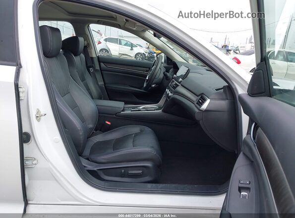 1HGCV3F51KA005466 2019 HONDA ACCORD HYBRID White 