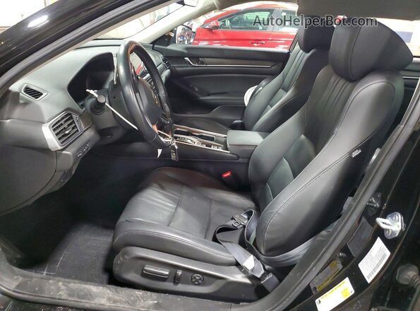 1HGCV3F95MA018792 2021 HONDA ACCORD Black Սալոնի դիմացի տեսք