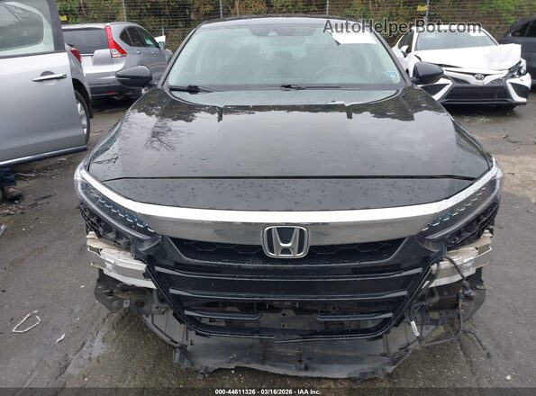1HGCV3F98KA016063 2019 HONDA ACCORD HYBRID Black Widok wnętrza z tyłu