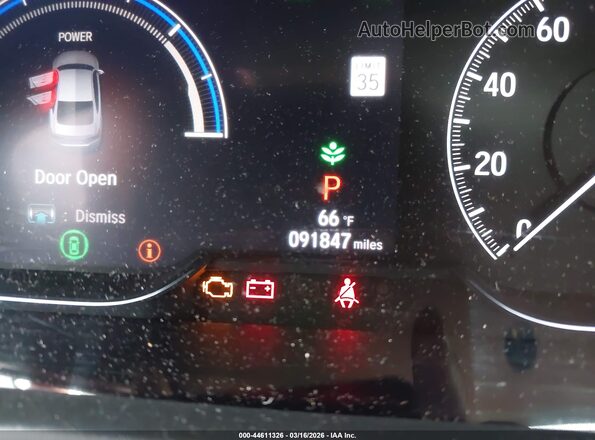 1HGCV3F98KA016063 2019 HONDA ACCORD HYBRID Black 