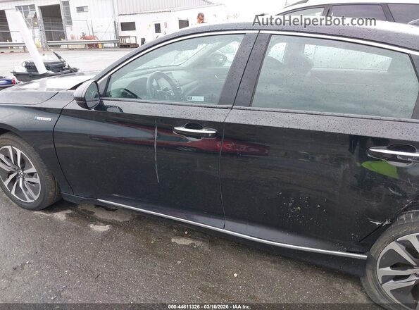 1HGCV3F98KA016063 2019 HONDA ACCORD HYBRID Black 
